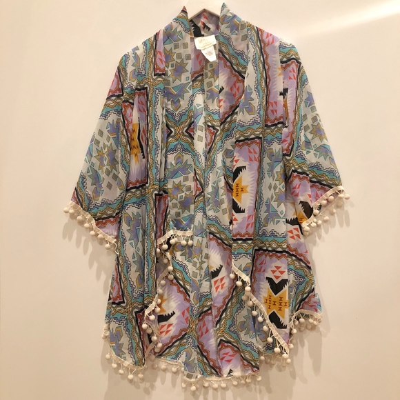 Printed Kimono - Picture 3 of 5